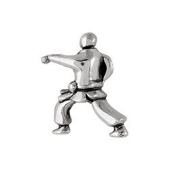 ❤️5 for $15❤️ Martial Arts Karate Charm O2 ❤️ - Picture 1 of 3